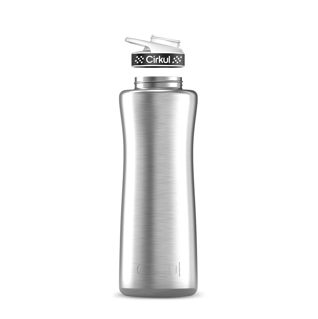 42oz. Stainless Steel Bottle & Comfort Grip Lid