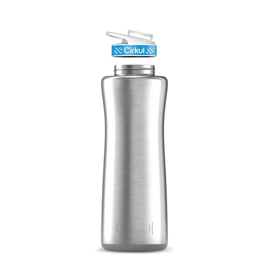 42oz. Stainless Steel Bottle & Comfort Grip Lid