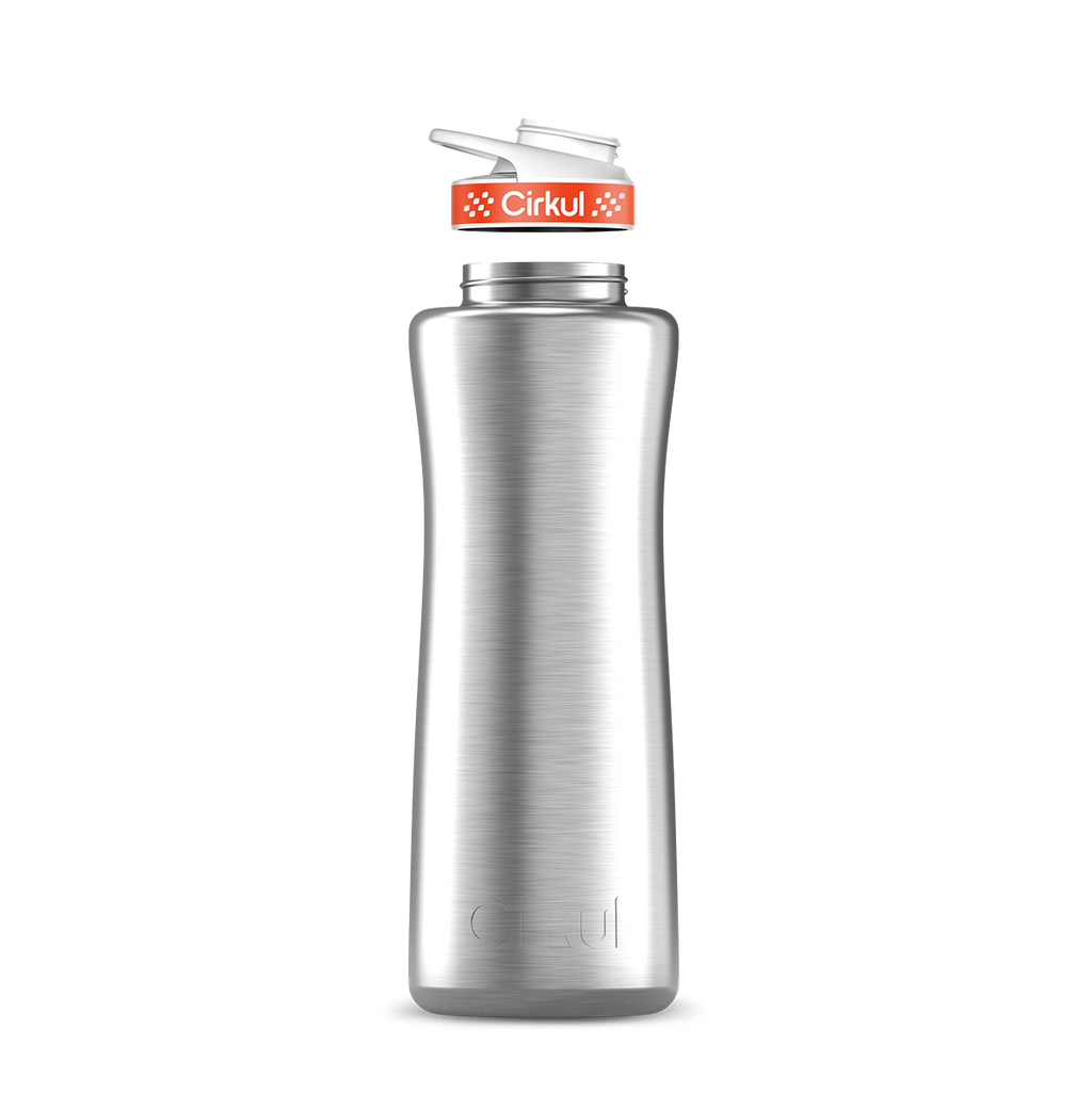 42oz. Stainless Steel Bottle & Comfort Grip Lid
