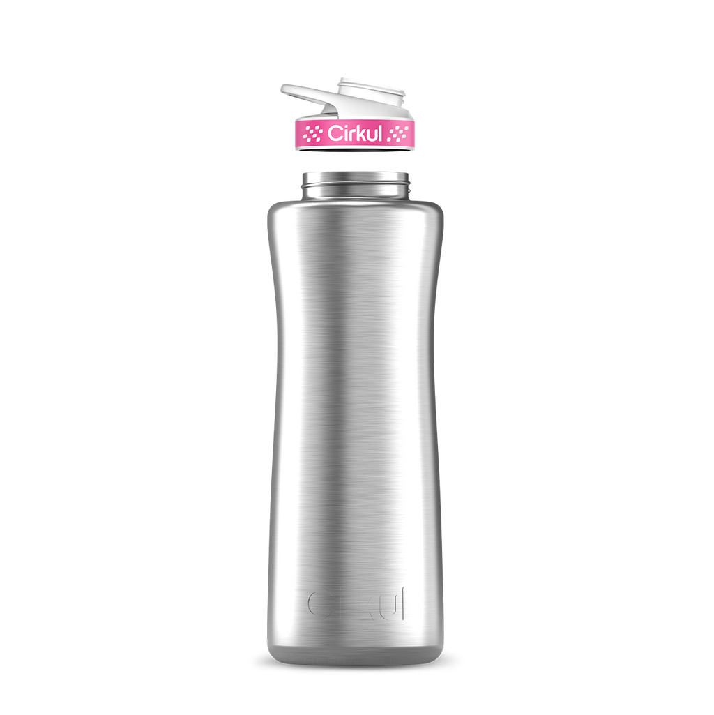 42oz. Stainless Steel Bottle & Comfort Grip Lid