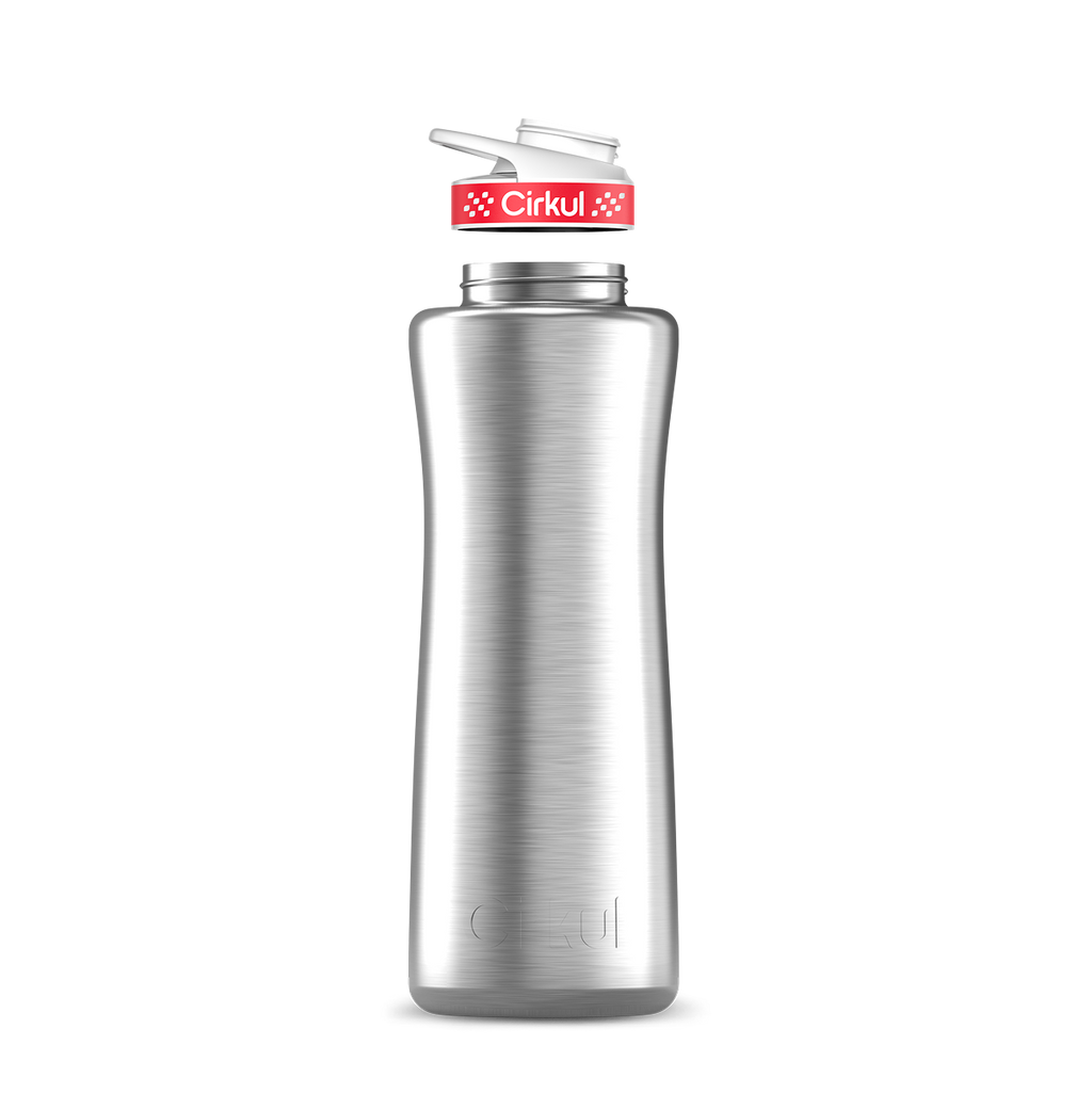 42oz. Stainless Steel Bottle & Comfort Grip Lid